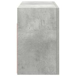 Berkfield Home Bathroom Wall Cabinet Concrete Grey 60x25x40 cm Engineered Wood - Size: 60 x 25 x 40 cm - thumbnail 7