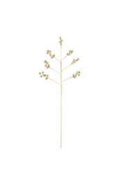 VFM e-Store Glitter Berry Pick Christmas Decoration Ornament X 1 73cm Gold - thumbnail 1
