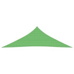 Berkfield Home Sunshade Sail 160 g/m ² Light Green 3x3x4.2 m HDPE - thumbnail 2