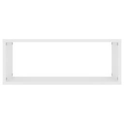 Berkfield Home Wall Cube Shelf 2 pcs White 60x15x23 cm Engineered Wood - Size: 60 x 15 x 23 cm - thumbnail 5