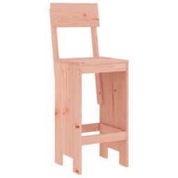 Berkfield Home 3 Piece Garden Bar Set Solid Wood Douglas in Brown - thumbnail 4