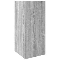 Berkfield Home Side Tables 2 pcs with Shelf Grey Sonoma 25.5x27x60 cm - thumbnail 7