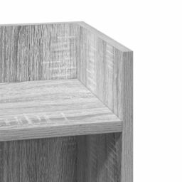 Berkfield Home Side Tables 2 pcs with Shelf Grey Sonoma 25.5x27x60 cm - thumbnail 8