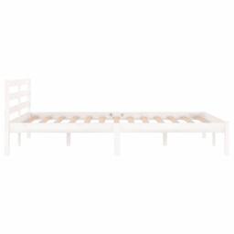 Berkfield Home Beautiful Day Bed Solid Wood Pine 120x200 cm White - Size: Small Double - thumbnail 5