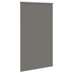 Berkfield Home Roller Blind Blackout Grey 140x230 cm Fabric Width 136.6 cm Polyester - thumbnail 3