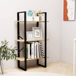 Berkfield Home Storage Shelf 60x30x105 cm Solid Pine Wood in Brown - Size: 60 x 30 x 105 cm