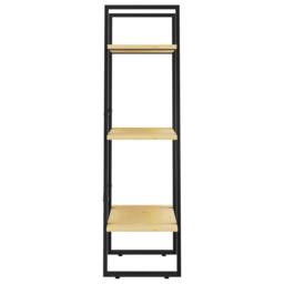 Berkfield Home Storage Shelf 60x30x105 cm Solid Pine Wood in Brown - Size: 60 x 30 x 105 cm - thumbnail 6