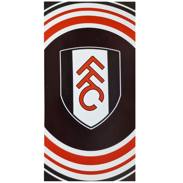 Fulham FC Pulse Beach Towel in Dark Red - image 1