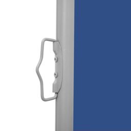 Berkfield Home Patio Retractable Side Awning 140x600 cm Blue - thumbnail 4