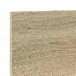 Berkfield Home Wall Cabinet 100x16.5x30 cm Sonoma Oak Engineered Wood in Light Oak - thumbnail 7