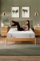syncsleep Balance 1000 Pocket Spring Mattress with Comfort Layers in White - Size: Double - thumbnail 2