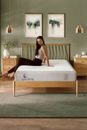 syncsleep Balance 1000 Pocket Spring Mattress with Comfort Layers in White - Size: Double - thumbnail 4