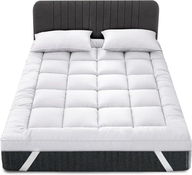 GAVENO CAVAILIA 6cm Mattress Topper in White - Size: King