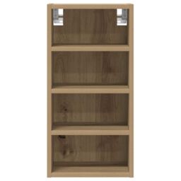 Berkfield Home Hanging Cabinet Artisan Oak 30x29.5x60 cm Engineered Wood in Brown - thumbnail 4