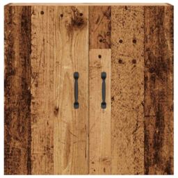 Berkfield Home Wall Cabinet Old Wood 60x31x60 cm Engineered Wood in Brown - Size: 60 x 31 x 60 cm - thumbnail 4