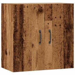 Berkfield Home Wall Cabinet Old Wood 60x31x60 cm Engineered Wood in Brown - Size: 60 x 31 x 60 cm - thumbnail 2