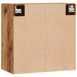 Berkfield Home Wall Cabinet Old Wood 60x31x60 cm Engineered Wood in Brown - Size: 60 x 31 x 60 cm - thumbnail 7