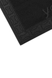 JVL Fauna Home Scraper Rubber Pin Doormat 40x70cm in Black - Size: 40 cm x 70 cm - thumbnail 4