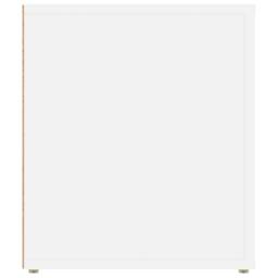 Berkfield Home TV Cabinet White 100x35x40 cm Engineered Wood - Size: 100 x 35 x 40 cm - thumbnail 8