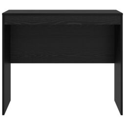Berkfield Home Black Oak Writing Desk Black Oak Particle board 90 x 50 x 76 cm - thumbnail 4