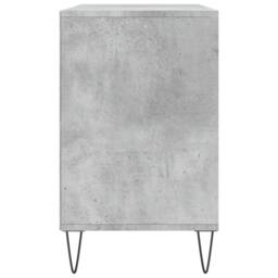 Berkfield Home Shoe Cabinet Concrete Grey 102x36x60 cm Engineered Wood - Size: 102 x 36 x 60 cm - thumbnail 5