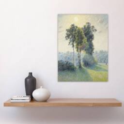 "Artery8 Sunset Landscape at Saint Charles Pissarro Wall Art Poster Print - Size: W24"" x H32""" - thumbnail 4