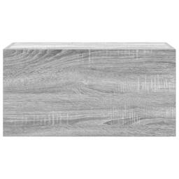 Berkfield Home Decorative Bathroom Wall Cabinet Grey Sonoma 60x25x30 cm Engineer - Size: 60 x 25 x 30 cm - thumbnail 6