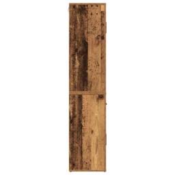 Berkfield Home Highboard Old Wood 80x33x150 cm Engineered Wood in Brown - Size: 80 x 33 x 150 cm - thumbnail 7