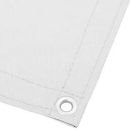 Berkfield Home Balcony Screen White 75x800 cm 100% Polyester Oxford - thumbnail 4