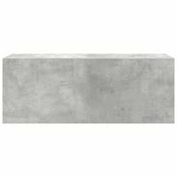 Berkfield Home Bathroom Wall Cabinet Concrete Grey 80x25x30 cm Engineered Wood - Size: 80 x 25 x 30 cm - thumbnail 6