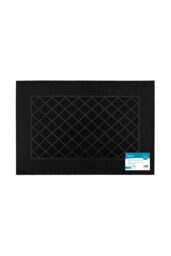 JVL Harlequin Scraper Rubber Pin Doormat 40x60cm in Black - Size: 40 cm x 60 cm - thumbnail 6