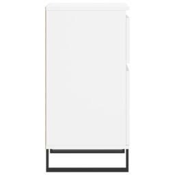 Berkfield Home Sideboard White 40x35x70 cm Engineered Wood - Size: 40 x 35 x 70 cm - thumbnail 7