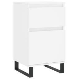 Berkfield Home Sideboard White 40x35x70 cm Engineered Wood - Size: 40 x 35 x 70 cm - thumbnail 3
