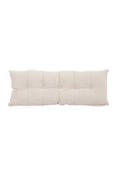 Living and Home Cozy Upholstered Headboard Pillow in Beige - Size: Medium - thumbnail 4