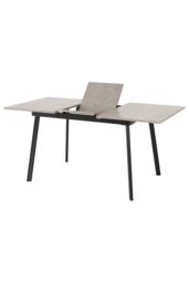 Seconique Avery Extending Dining Table in Light Grey - thumbnail 2