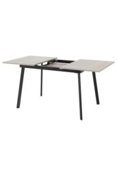 Seconique Avery Extending Dining Table in Light Grey - thumbnail 3