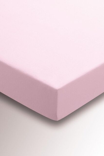 Helena Springfield 'Hs Brushed Cotton' Fitted Sheet in Baby Pink - Size: King Fitted - image 1
