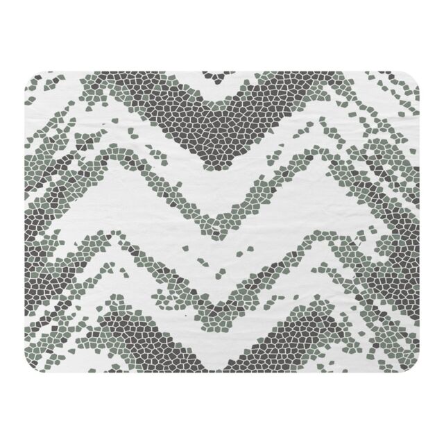 Benjamin Tate Design Grunge Lines Blanket in Natural - Size: 120 cm x 150 cm - image 1