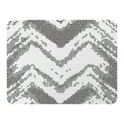 Benjamin Tate Design Grunge Lines Blanket in Natural - Size: 120 cm x 150 cm - thumbnail 1