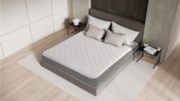 Starlight Beds Castle Hybrid Mattress 20cm Deep Memory Foam & Spring Support in White - Size: Single - thumbnail 9