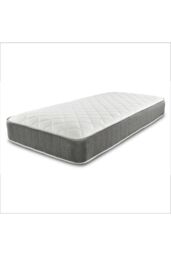 Starlight Beds Castle Hybrid Mattress 20cm Deep Memory Foam & Spring Support in White - Size: Single - thumbnail 4