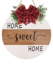 Neel Blue Home Sweet Home Hanging Sign - 29.5cm