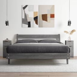Berkfield Home Sideboards 2 pcs Concrete Grey 30x30x70 cm Engineered Wood - Size: 30 x 30 x 70 cm - thumbnail 3