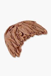CHRISTY Double Layered Relaxed Retreat Luxury Cotton Bedding Fitted Sheets in Terracotta - Size: Super King Fitted