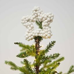 Paper High Felt Natural Star Tree Topper - thumbnail 1