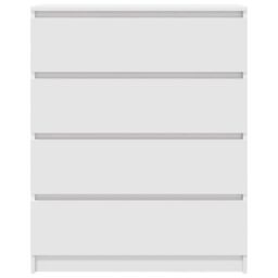 Berkfield Home Sideboard White 80x35x99 cm Engineered Wood - Size: 80 x 35 x 99 cm - thumbnail 6