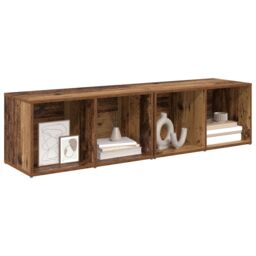 Berkfield Home 2 pcs Old Wood Engineered wood in Brown - thumbnail 3