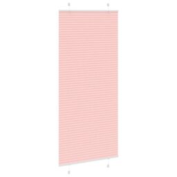 Berkfield Home Pleated Blind Pink 90x200 cm Fabric Width 89.4 cm Polyester - thumbnail 3