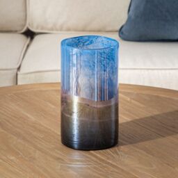 Voyage Maison Dwalin Hand-Blown Glass Vase in Cobalt - thumbnail 2