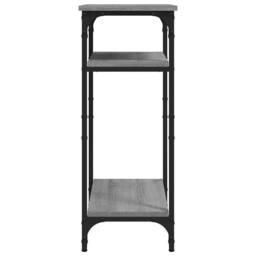 Berkfield Home Side Table Grey Sonoma 40x30x75 cm Engineered Wood - Size: 40 x 30 x 75 cm - thumbnail 7